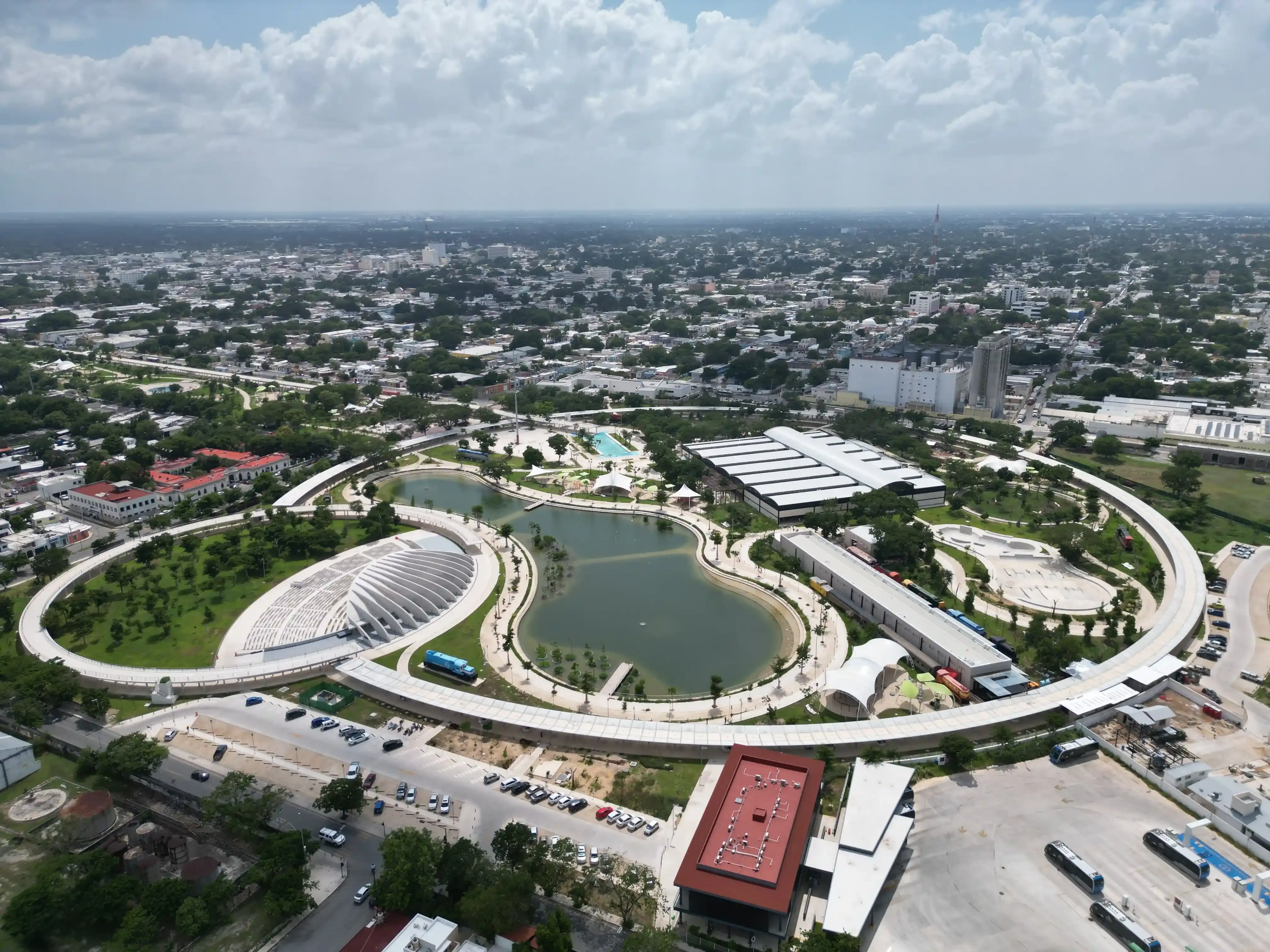 parque la pancha mérida yucatán méxico
